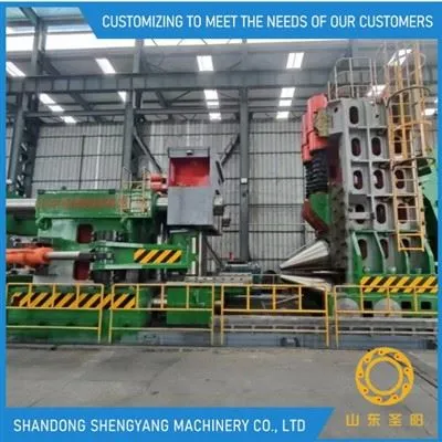 Máquina laminadora de anéis CNC radial-axial